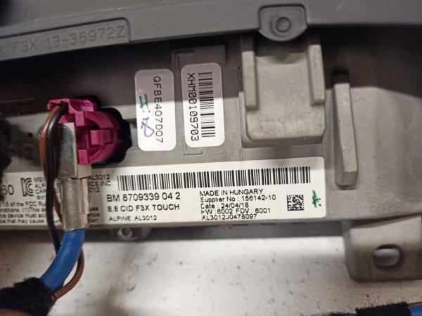 ECRAN BMW F20/F2/ F30/F31/F34 2015-2020 - Vue 3